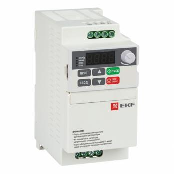 Частотный преобразователь 0,75 кВт 1х230В VECTOR-80 EKF Basic