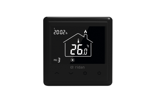 Комнатный термостат WT-RB 230V, черный