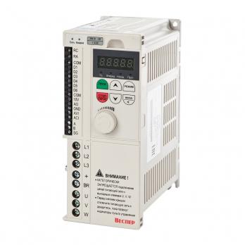 Частотный преобразователь Веспер E4-8400-001H (0,75 кВт, 3 Ф, 380 В)