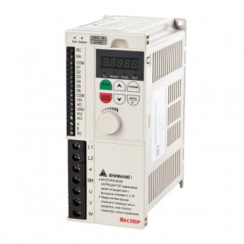 Частотный преобразователь Веспер E4-8400-SP5L (0,4 кВт, 1 Ф, 220 В)