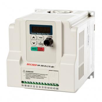 Частотный преобразователь Веспер E5-8200F-001H (0,75 кВт, 3Ф, 380 В)