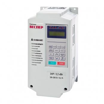 Частотный преобразователь Веспер EI-9011-001H (0,75 кВт, 3Ф, 380 В)